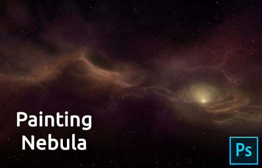 painting a nebula in photoshop